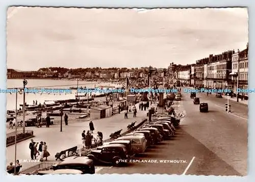 D334563 Weymouth. Die Esplanade. Donner und Clayden. Bournemouth. Sunray Serie