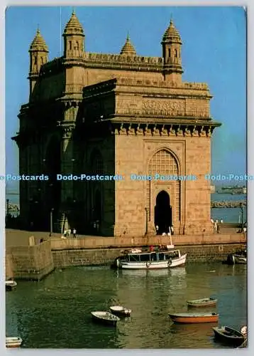 D325738 Gateway of India. Bombay. Postkarte