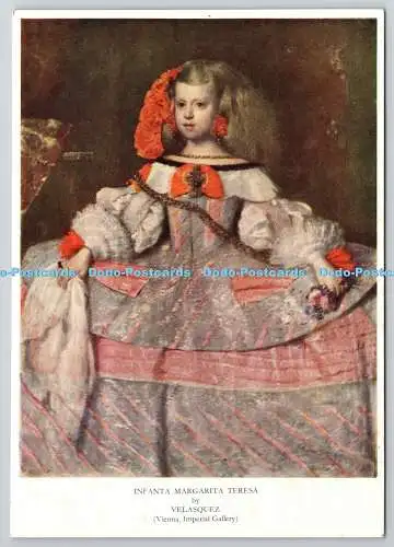 D325744 Wien. Imperial Gallery. Diego Velasquez. Infantin Margarita Teresa. Med