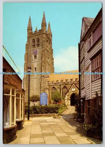 D325746 Kent. Tenterden. Kirche St. Mildreds. Peter Baker. DRG. J. Arthur Dixon.
