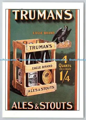 D326583 Trumans Ales and Stouts. Registriert 1908. Grabenhaus. Huntingdon. Postca