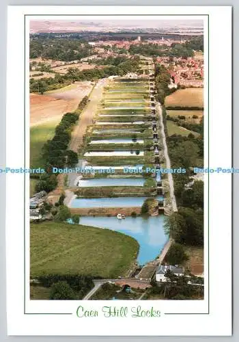 D329156 Caen Hill Schlösser. Der Kennet- und Avonkanal. Wiltshire Constabulary. Judg