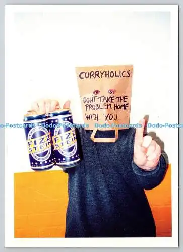 D326586 Curryholics. Nehmen Sie das Problem nicht mit nach Hause. Cobra. Das Bier von