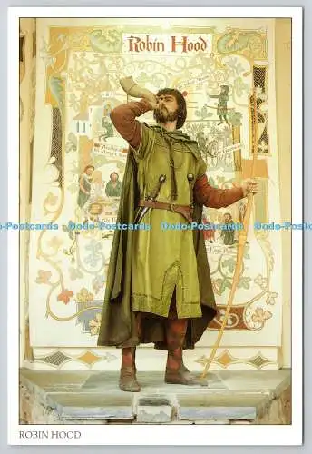 D325764 Nottingham. The Tales of Robin Hood. England. Postkarte