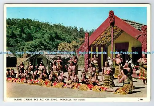D334591 Neuseeland. Rotorua. Maori Kanu Poi Action Song. Colin Branch Wholesal