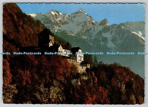 D331817 Furstentum Liechtenstein. Schloss Vaduz Mit Falknisgruppe. A. Eggenberge