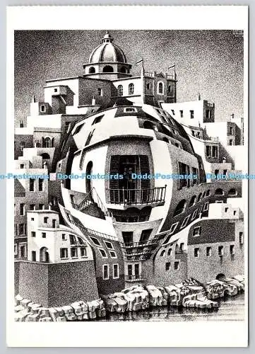 D325768 M.C. Escher. Balkon 1945. M. C. Escher Erben 1990. Cordon Art. Baarn.