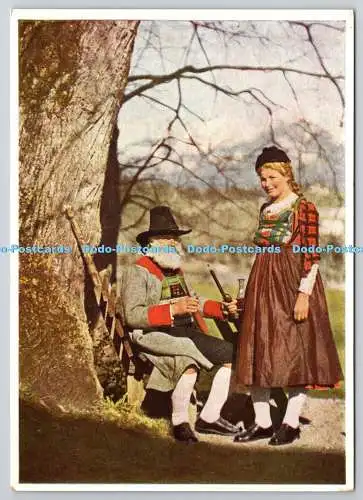 D326604 Tiroler Landestrachten. KTV. Tiroler Kunstverlag Chizzali. Innsbruck. Po