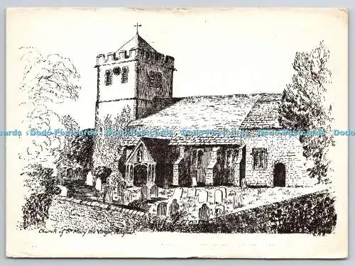 D331820 Ringmer. Kirche St. Maria die Jungfrau