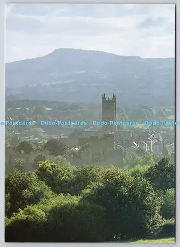 D326606 Shropshire. Ludlow. Frühmorgens. Jeremy Hall. Beric Tempest. St. Ives.