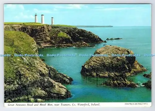 D334601 Irland. Co. Waterford. Toller Newtown Head und Metal Man in der Nähe von Tramore. J