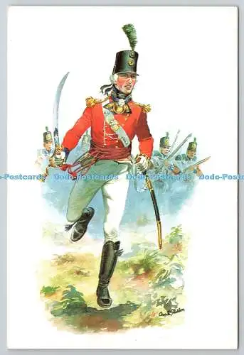 D329183 BMU 55 Officer. Das 23.Regiment. Royal Welch Füsiliere. Stadden Unifor