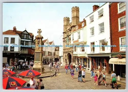 D331830 Canterbury. Kent. Buttermarkt und Christuskirchentor. Richter. C. 14864