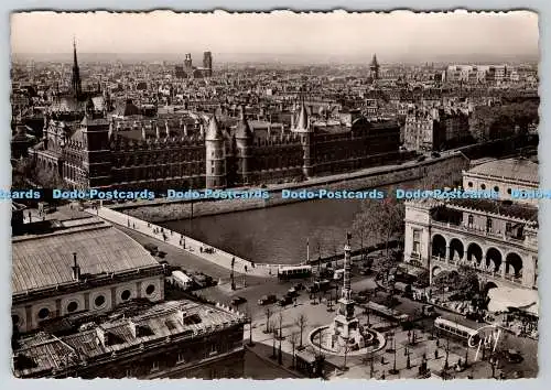 D331833 Paris et ses Merveilles. La Place du Chatelet. Kerl. Andre Leconte. RP