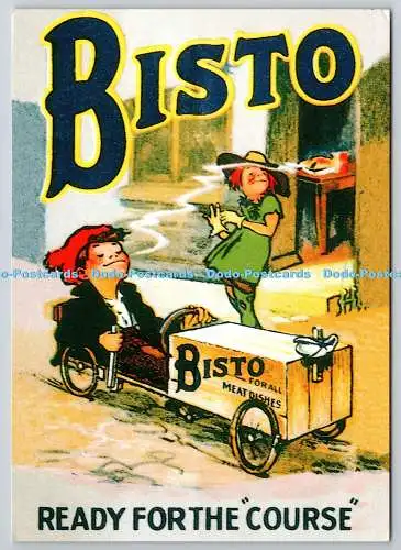 D326620 Bisto. Bereit für den Kurs. 1910 von Cerebos gestartet. Robert Opie Tr