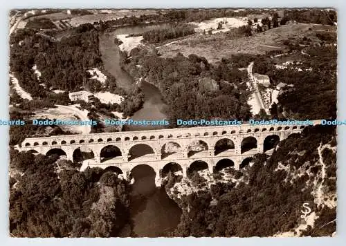 D334616 Le Pont du Gard. Aqueduc Romain. Scheitler Lucien. J. Cellard. RP. 1954