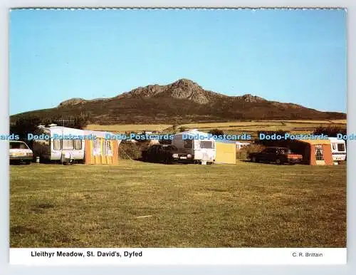 D334635 St. Davids. gefärbt. Lleithyr Meadow. Das Caravan Club Gelände. Jennings Prin
