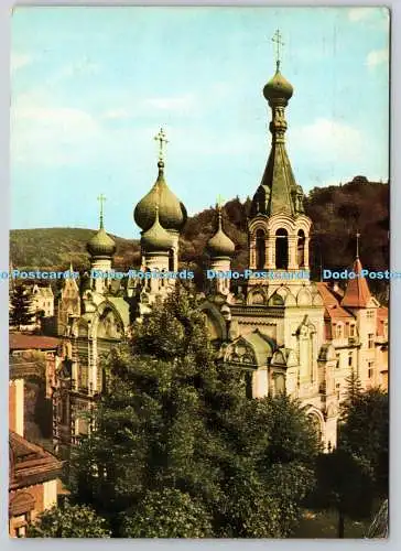 D329218 Tschechien. Karlsbad. Orthodoxe Kirche. F. Gawlik. Orbis. Praha.