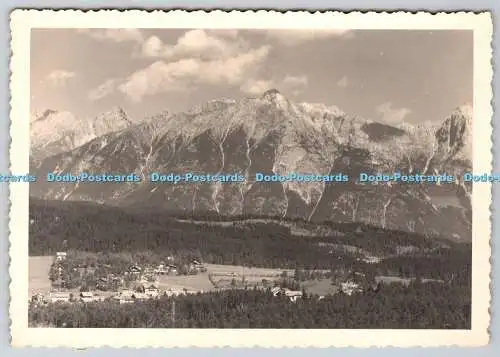 D331869 Seefeld. Geigenbühel Mit Wetterstein. Genohmiqung des Verlages. RP