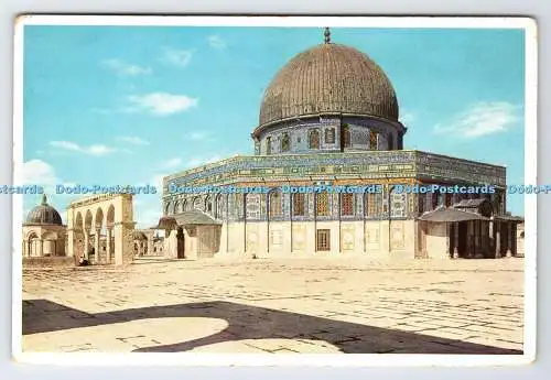 D334651 Jerusalem. Felsendom aus Südwesten. Uvachrom. A. G. München