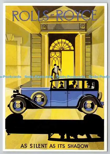 D326665 Rolls Royce 1934. So leise wie sein Schatten. Santoro Grafik. London. Eng