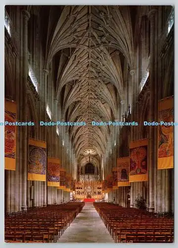 D325846 Winchester Cathedral. Banner von Thetis Blacker. WCEL 1997. Richter. Hast