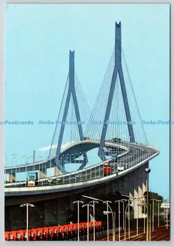 D326686 Deutschland. Hamburg. Kohlbrandhochbrücke. Gesamtlange mit Auffahrtrampen 39