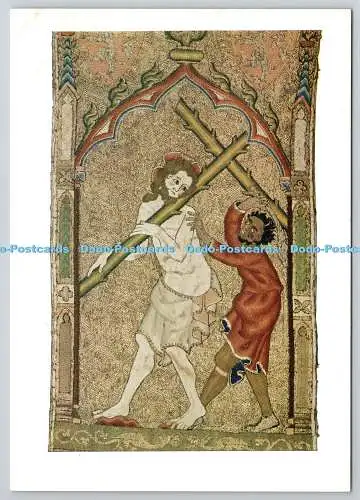 D329253 Victoria and Albert Museum. Christus trägt das Kreuz. Krone. M.S. und