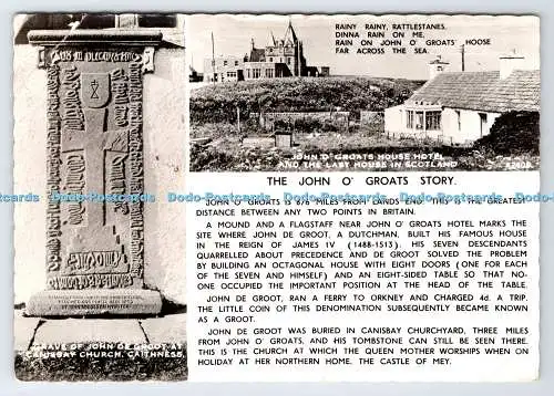 D3344688 Caithness. Grab von John De Groot. The John O Groats Story. J. B. Weiß.