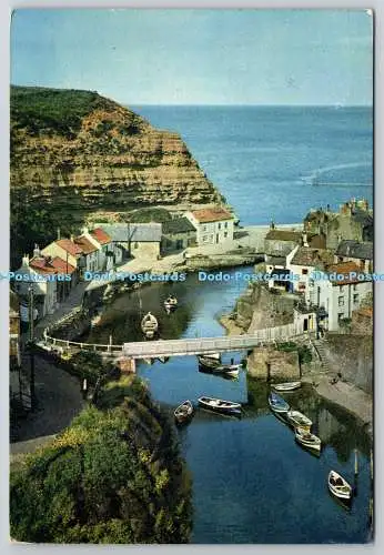D329293 Yorkshire. Staithes. J. Arthur Dixon. Newport. Farbfoto. Natura