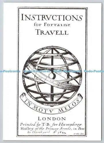 D325899 Titelblatt der Erstausgabe der James Howells Anleitung für Forraine T