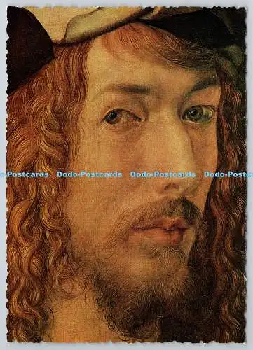 D326734 Madrid. Museo del Prado. A. Dürer. Selbstbildnis. Schnitt. PM. Nurnbe