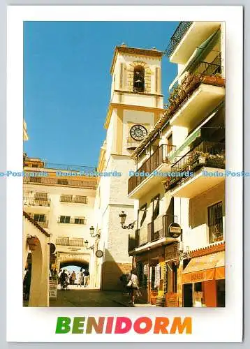 D326737 Espana. Benidorm. Bürgermeisterstraße. Postales Hermanos Galiana S.L. Polop de