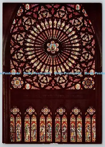 D329311 La Cathedrale de Troyes. Südliches Rosettenfenster. Societe Alsacienne d Expa