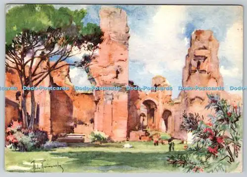 D331956 Roma. Terme di Caracalla. G. Bresciani. S.A.I.G.A