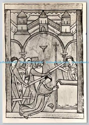 D326746 British Museum. Maryrdom of St. Thomas Becket. A. V. Fry. London. Tolle