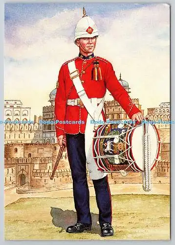 D325913 Schlagzeuger. 2nd Battalion The Queens Royal West Surrey Regiment 1898. Drumm
