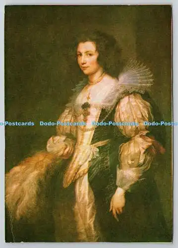 D326749 Anton van Dyck. Marie Louise von Tassis. PM. Guildford. 1972. Postkarte