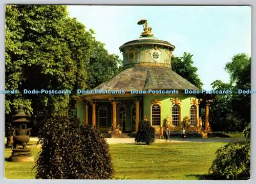 D331959 Potsdam Sanssouci. Chinesisches Teehaus. Veb Bild und Heimat. Schlegel.