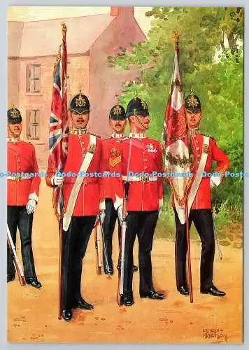 D325916 Die Farben. Essex Regiment. Ernest Ibbetson. Pompadour Gallery. Romford