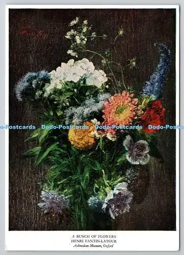 D329324 Oxford. Ashmolean Museum. Henri Fantin Latour. Blumenstrauß. Medici