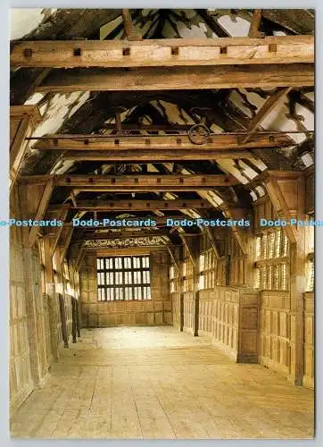 D329335 Cheshire bei Congleton. Little Moreton Hall. Lange Galerie. Jeremy Marks