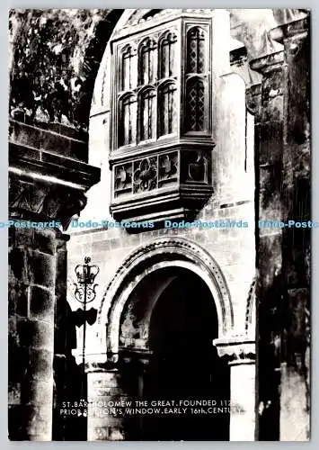 D325947 London. St. Bartholomäus der Große. 1123 gegründet. Prior Boltons Windo
