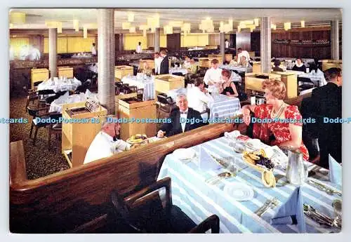 D334772 Canberra. P. und O. Orientlinien. Das First Class Restaurant. J. Arthur