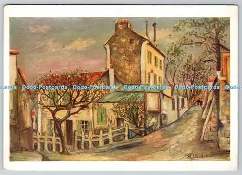 D326796 Maurice Utrillo. Le Lapin Agile 1883. Soho Publishing. London. England.