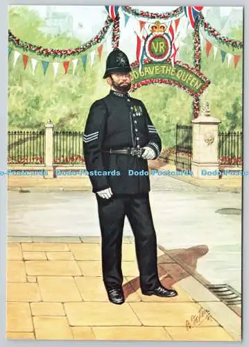 D329360 Sergeant. Metropolitan Police 1897. Londoner Metropolitan Police. Bryan F