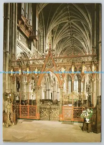 D325967 Lichfield Cathedral. Bildschirm. S.W. Newbery. Hon. F.I.I.P. Topical Pre