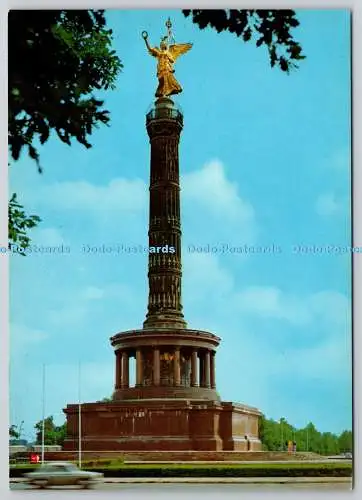 D329364 Berlin. Siegessaule. Deutschland. PZB. Postkarte