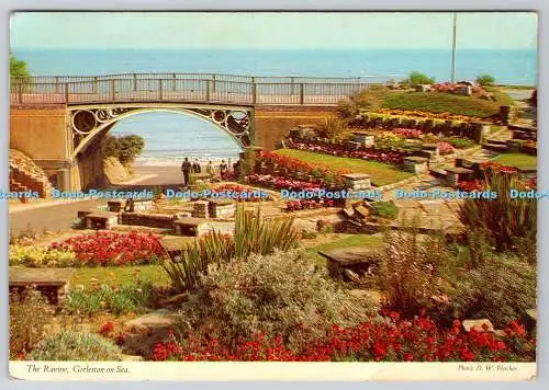 D326805 Gorleston on Sea. Die Schlucht. D. W. Fletcher. Dons Zubehör. Norwich. Jo