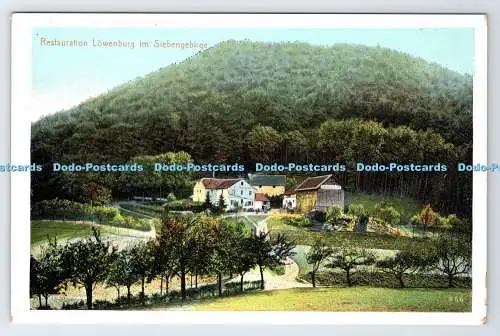 D334789 Restauration Lowenburg im Siebengebirge. C. F. Nagel. Köln a. Rhein